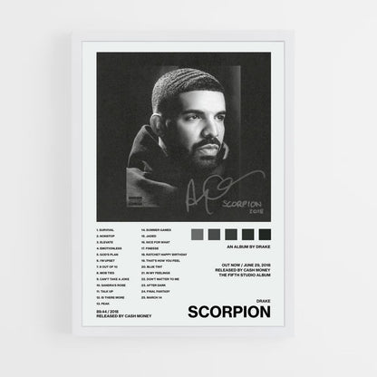 Póster Drake Escorpión