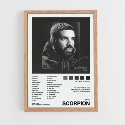 Póster Drake Escorpión