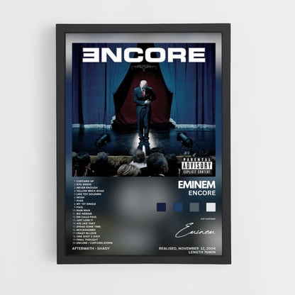 Póster Eminem Encore