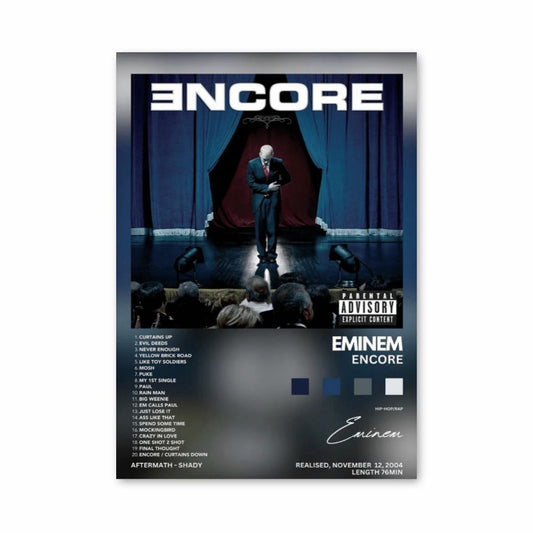 Póster Eminem Encore