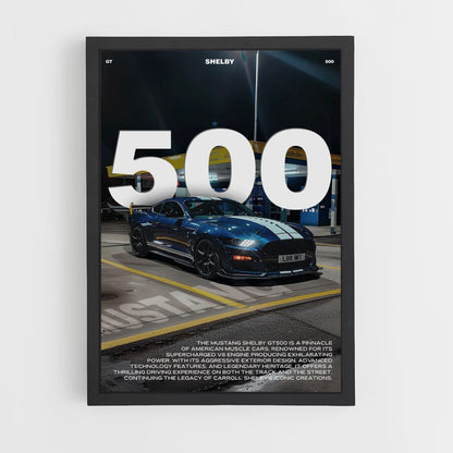 Póster Shelby 500