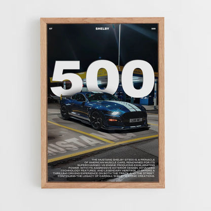 Póster Shelby 500