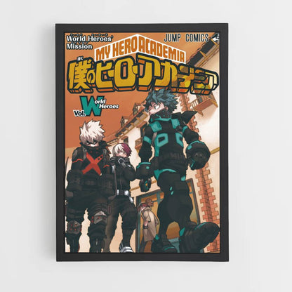 Póster My Hero Academia Jump Comics