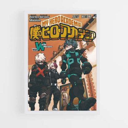 Póster My Hero Academia Jump Comics