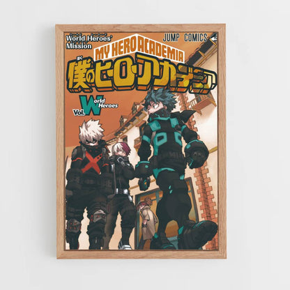 Póster My Hero Academia Jump Comics