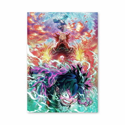 Póster Deku x Shoto x Bakugo