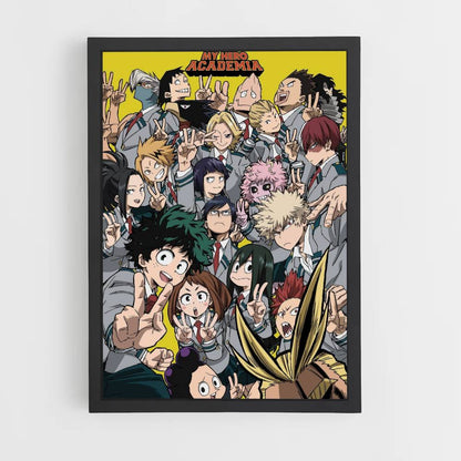 Póster Clase My Hero Academia