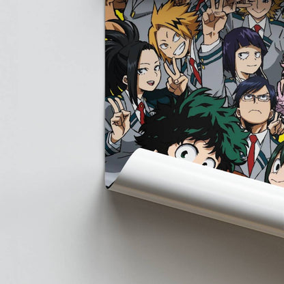 Póster Clase My Hero Academia