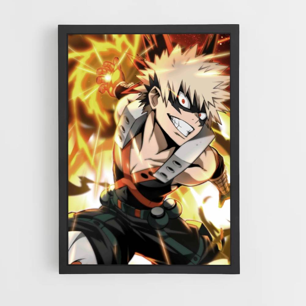 Póster Explosión de My Hero Academia