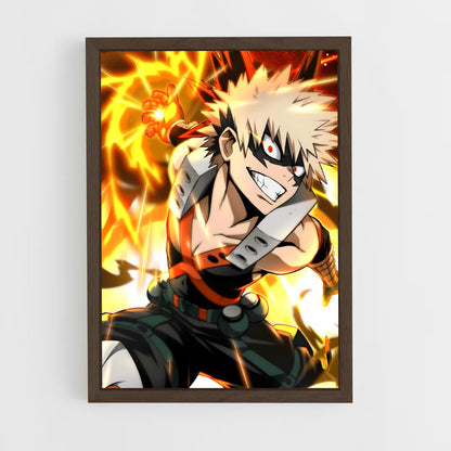 my-hero-academia-5 cadre Bois foncé