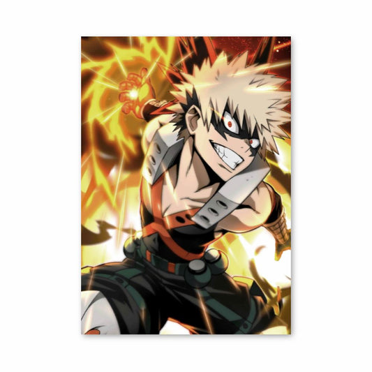 Póster Explosión de My Hero Academia