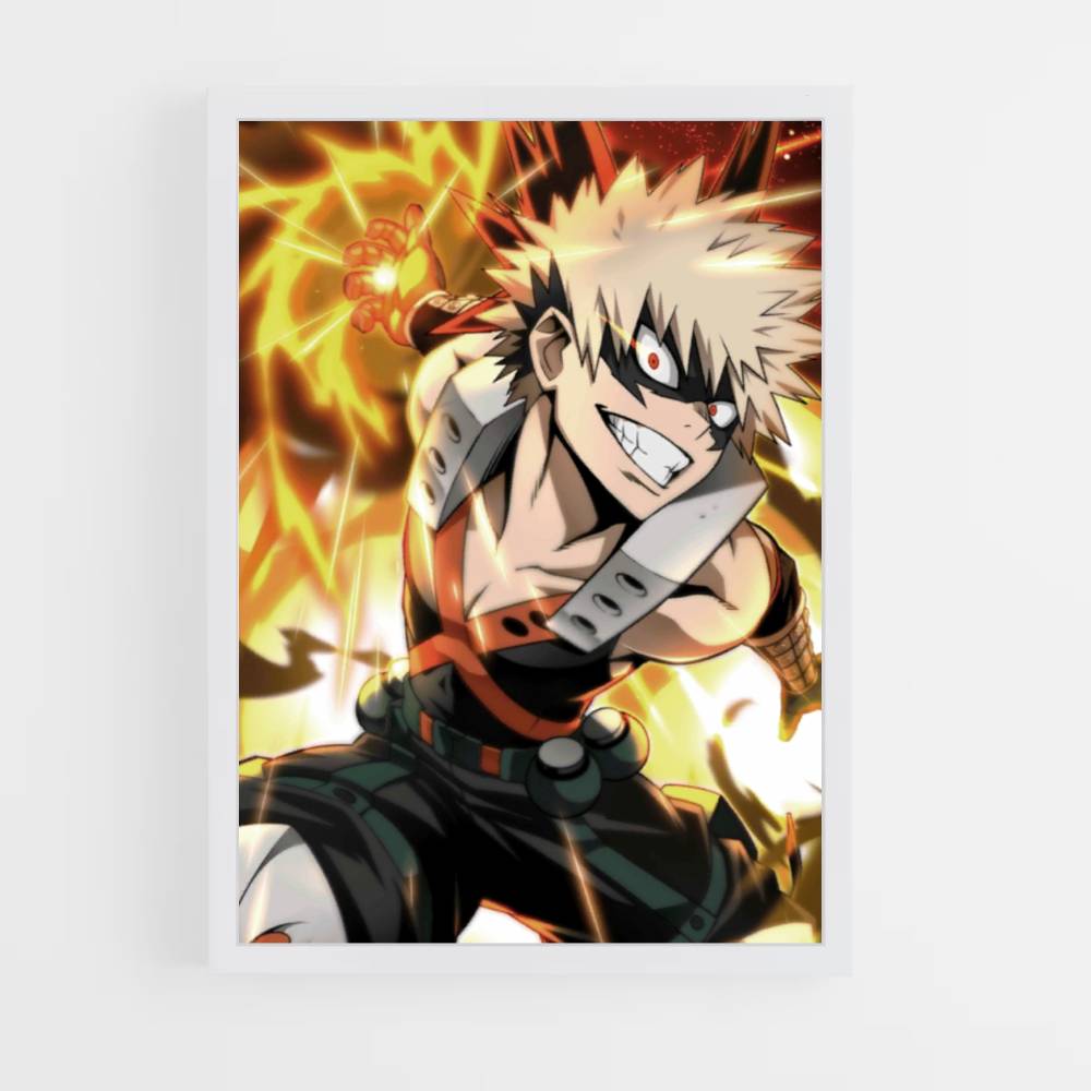 Póster Explosión de My Hero Academia