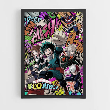 Mi héroe academia Póster