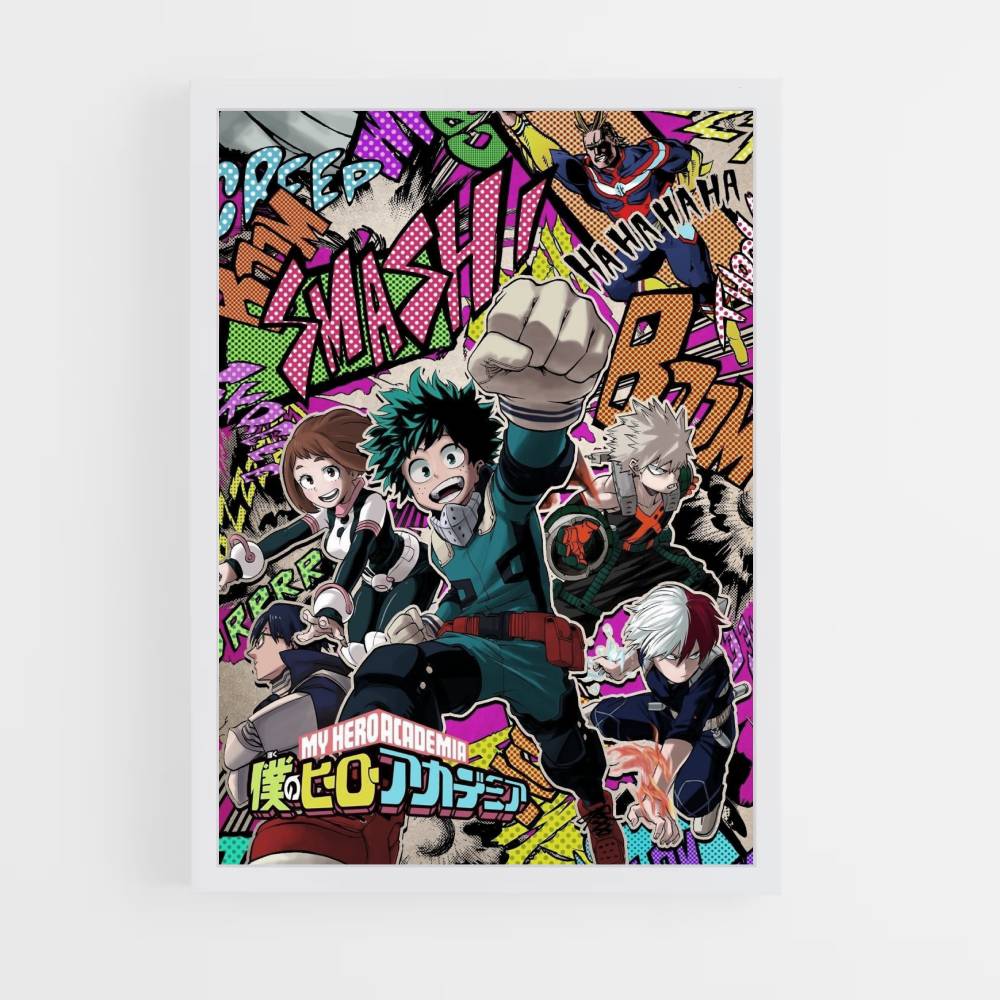 Mi héroe academia Póster