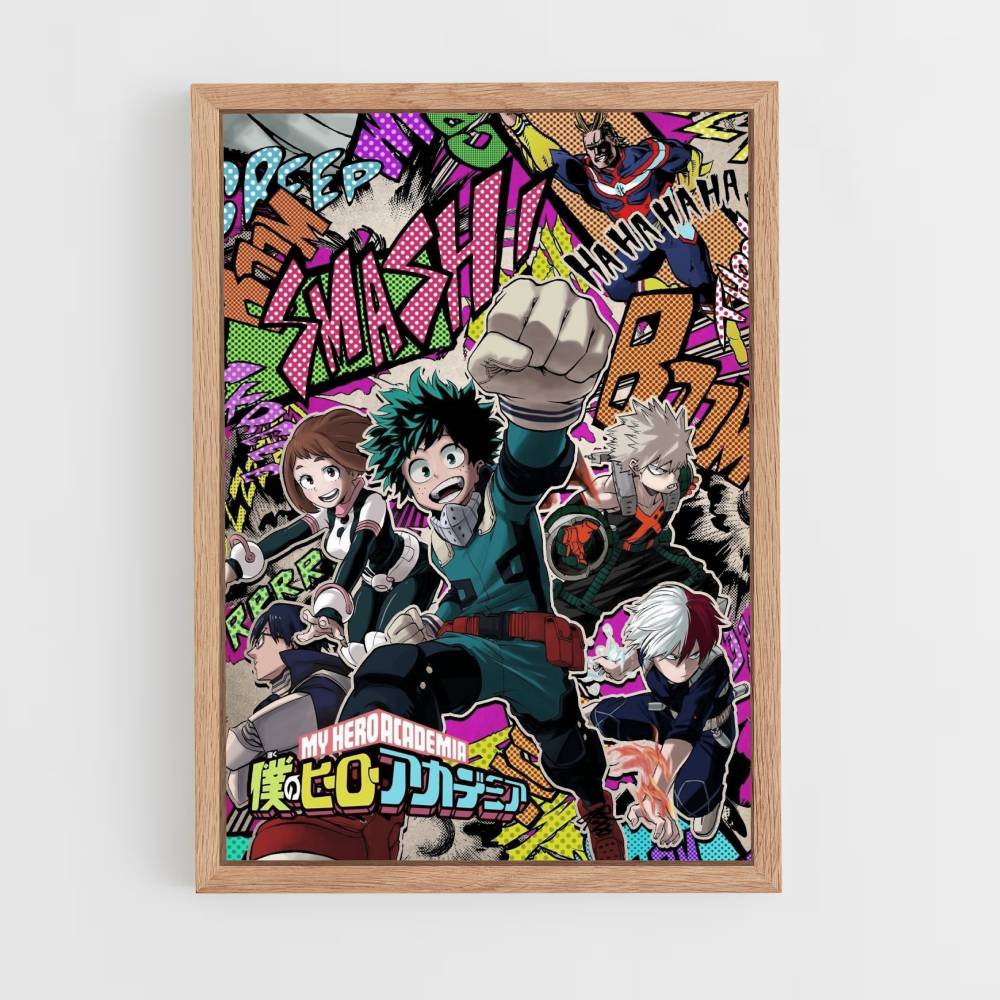 Mi héroe academia Póster