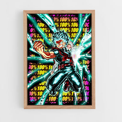 my-hero-academia-9 cadre Bois clair