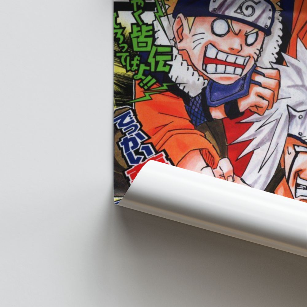 Póster Naruto x Jiraiya