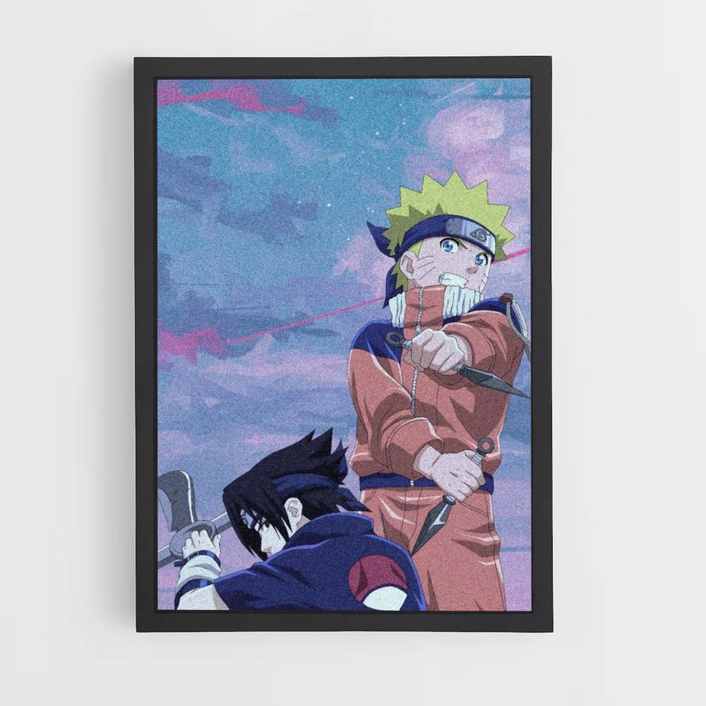 Póster Naruto x Sasuke