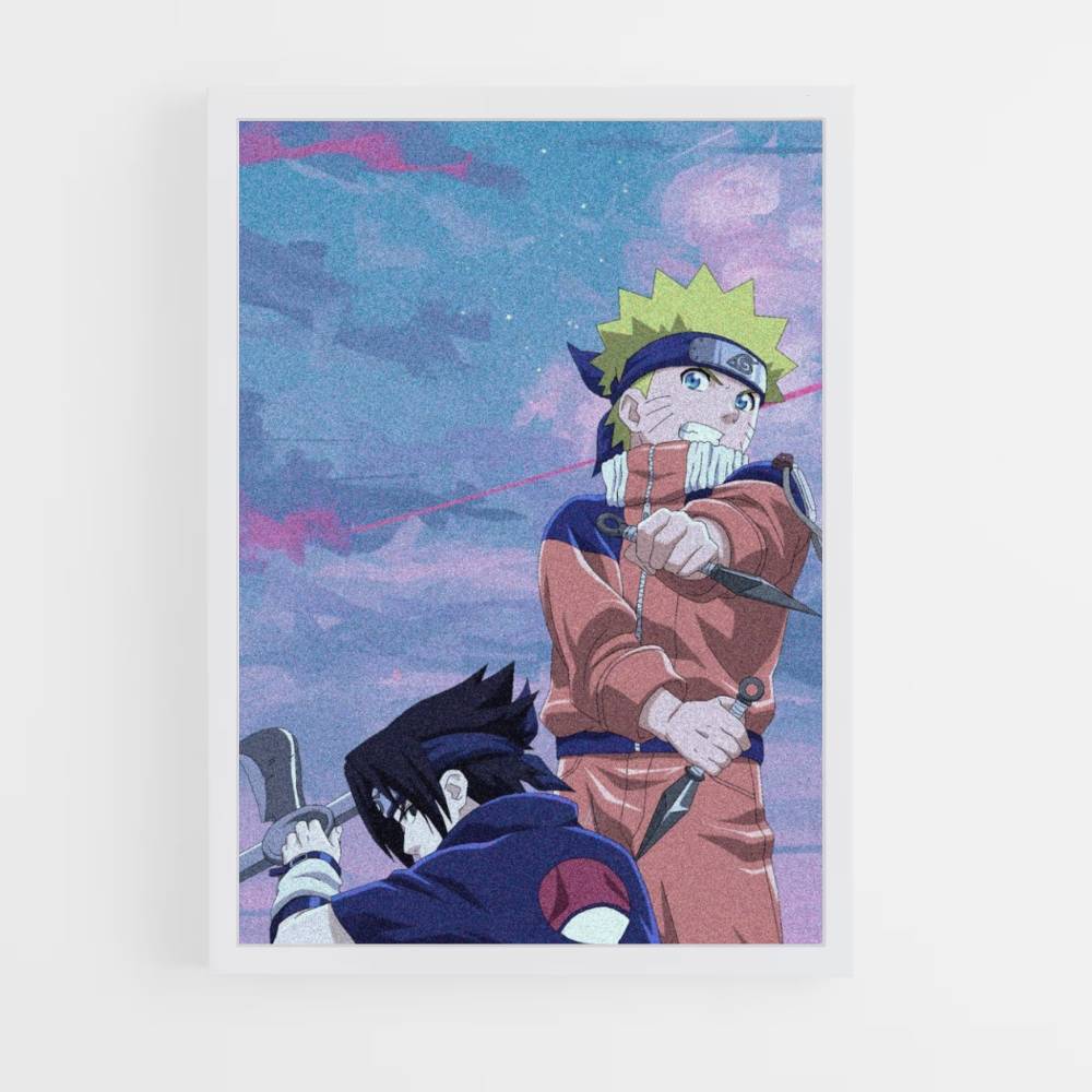 Póster Naruto x Sasuke