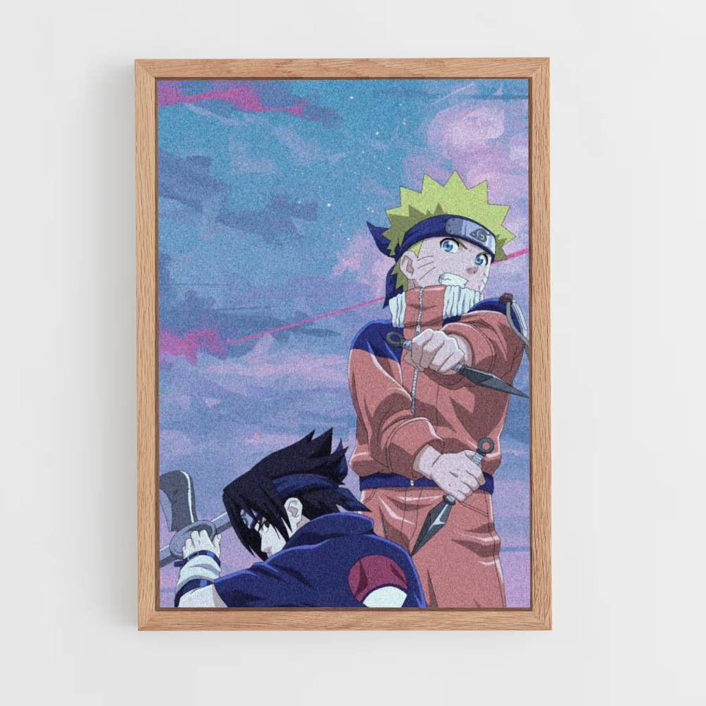 Póster Naruto x Sasuke