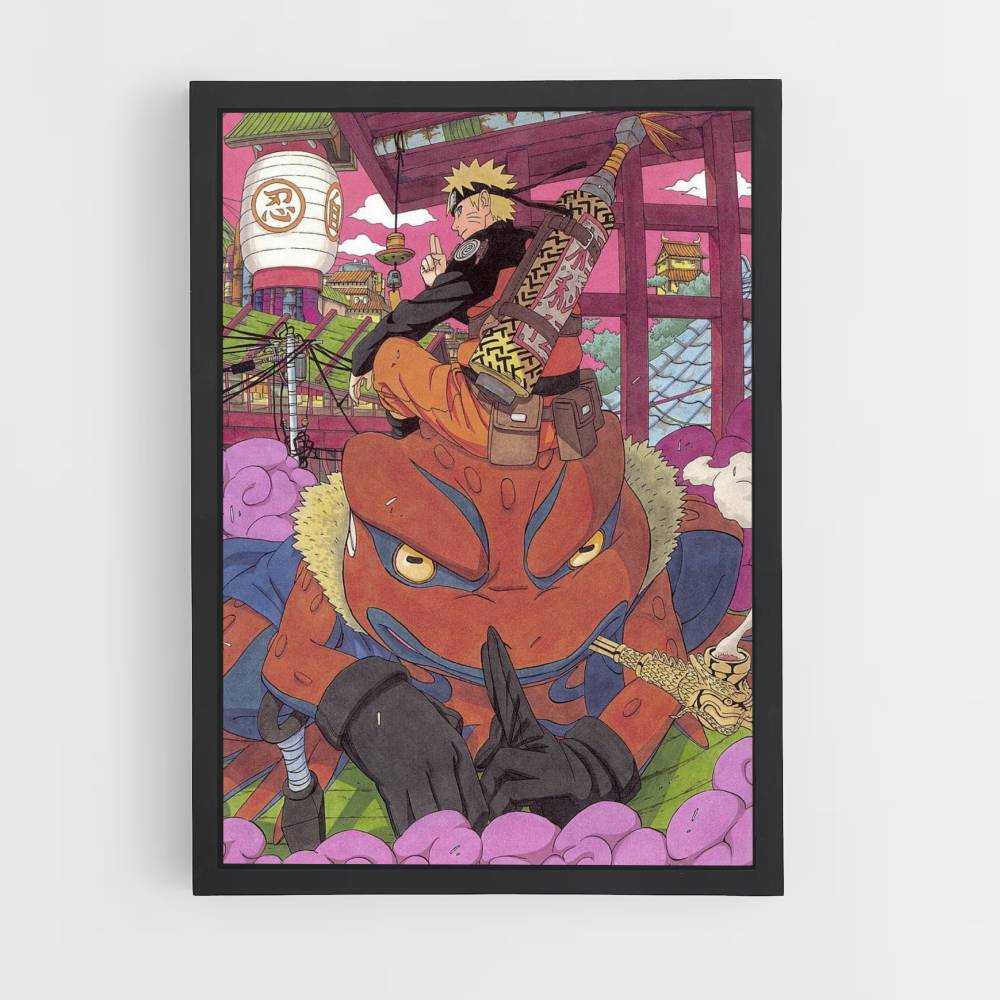 Sapo Naruto Póster