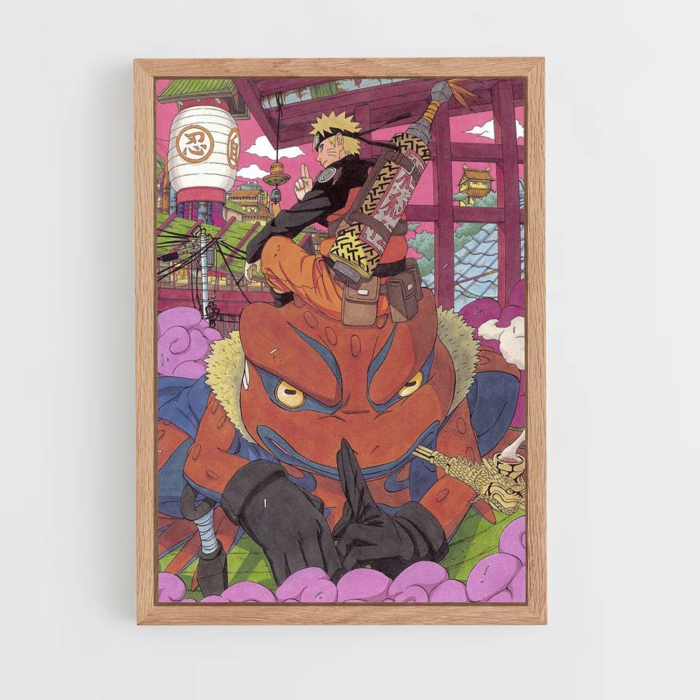 Sapo Naruto Póster