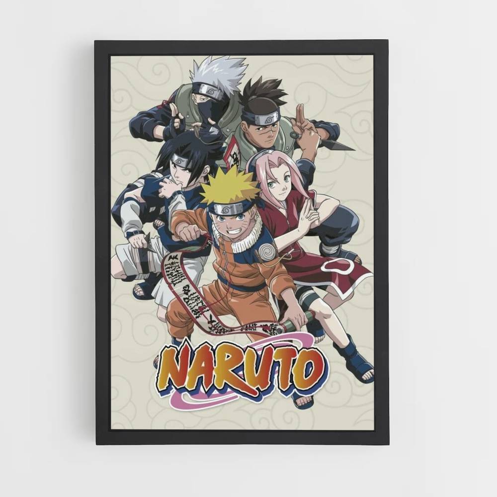 Póster Naruto Beige