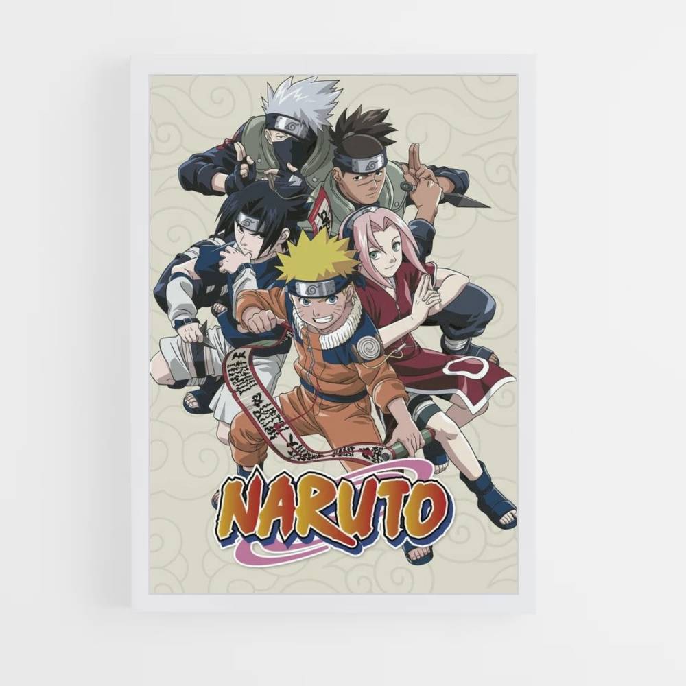 Póster Naruto Beige