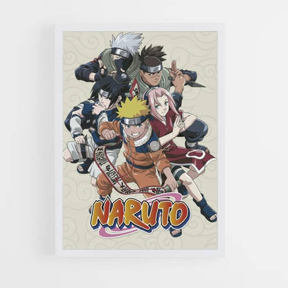 Póster Naruto Beige