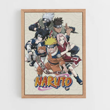 Póster Naruto Beige