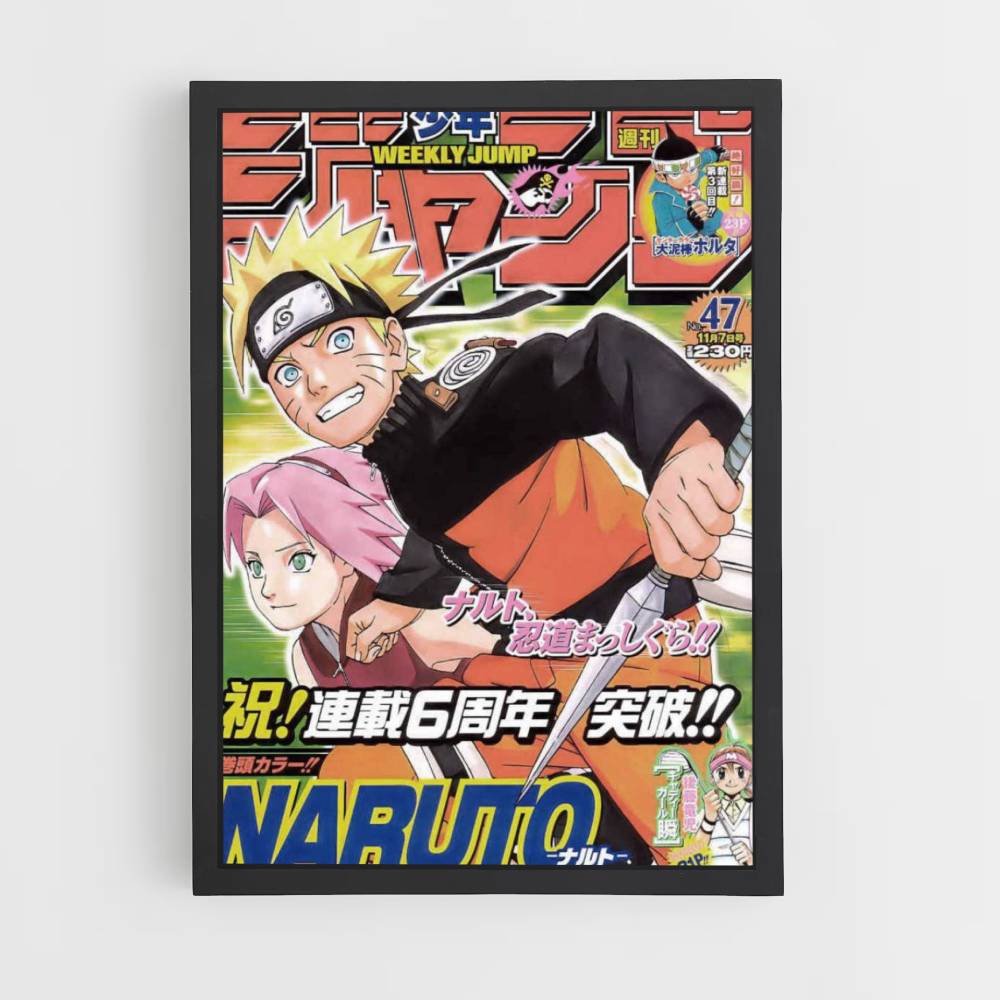 Póster Sakura x Naruto