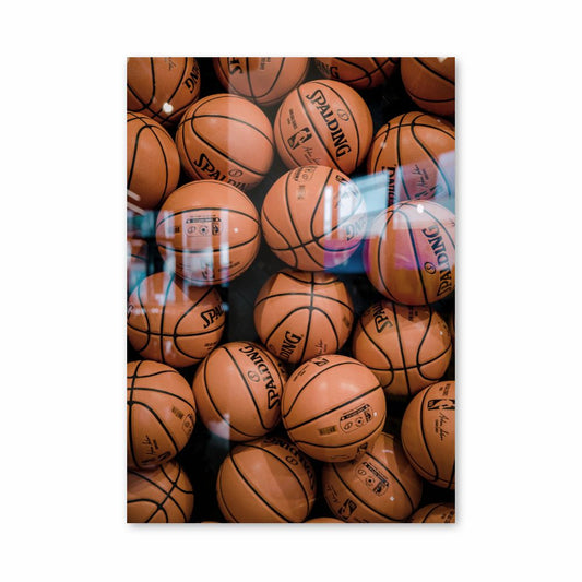 Póster Pelotas de baloncesto