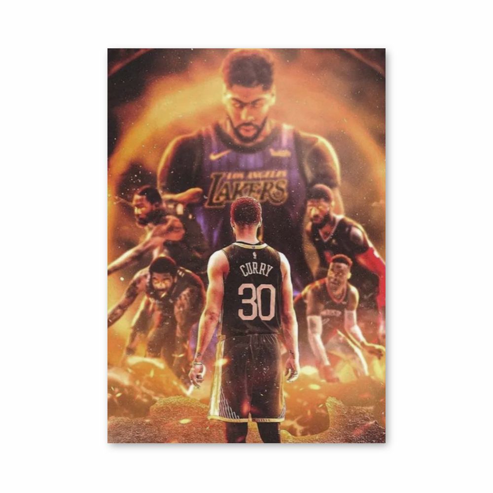 Póster NBA Curry