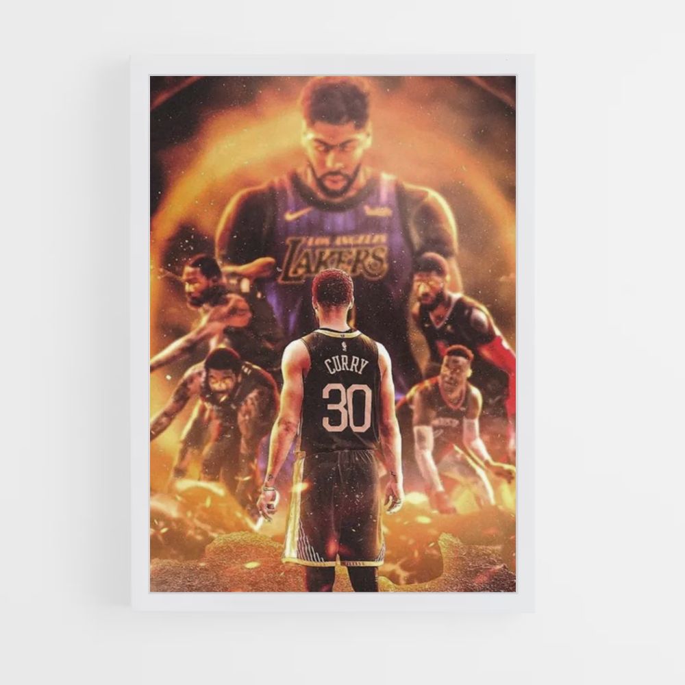 Póster NBA Curry