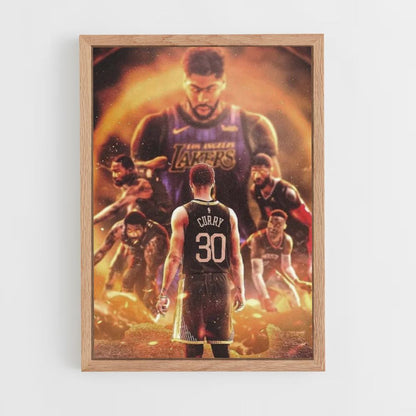 Póster NBA Curry