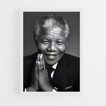 nelson-mandela-1 cadre Blanc