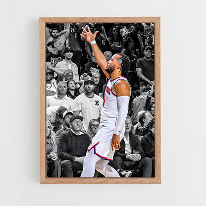new-york-knicks-1 cadre Bois clair