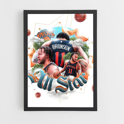 new-york-knicks-14 cadre Noir