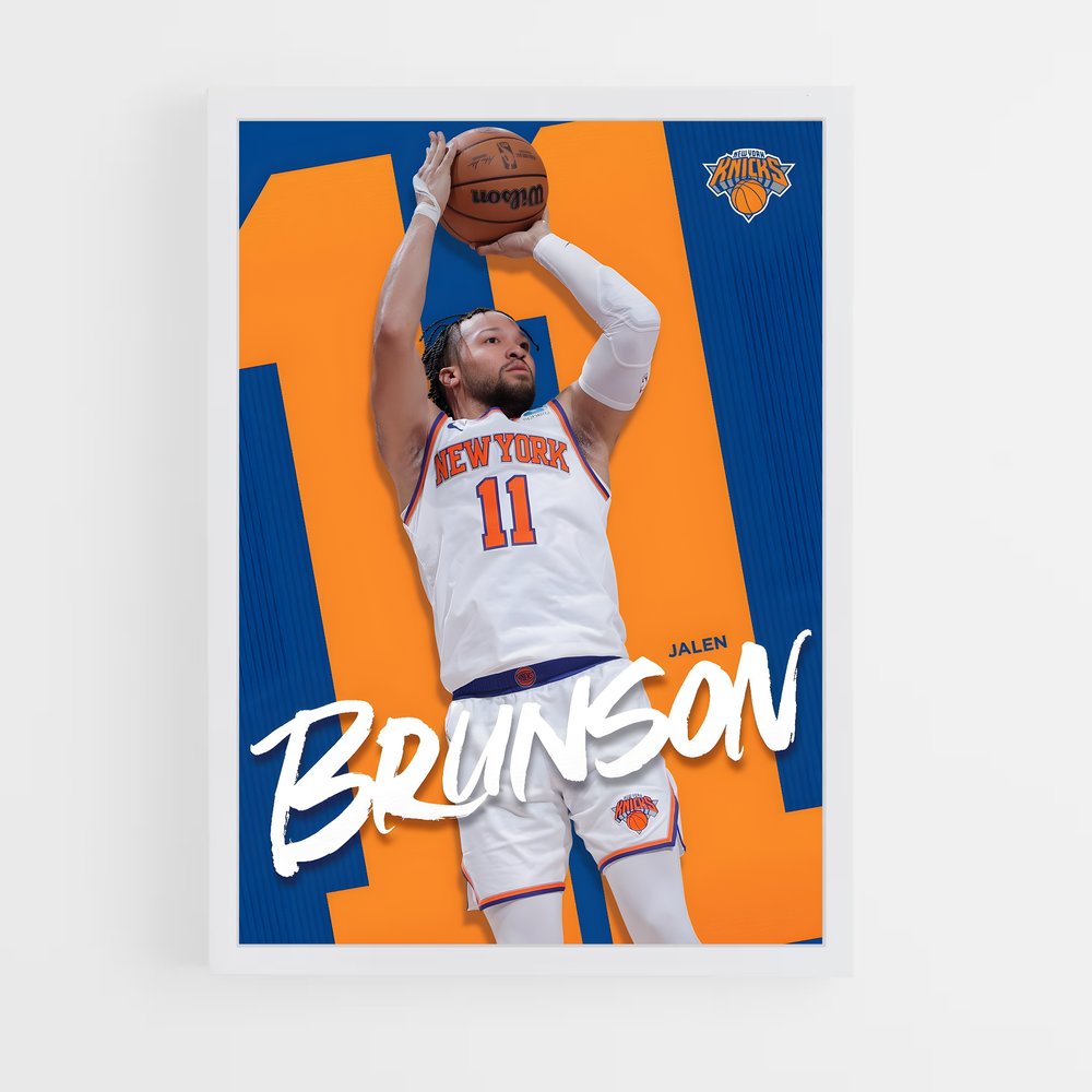 new-york-knicks-16 cadre Blanc