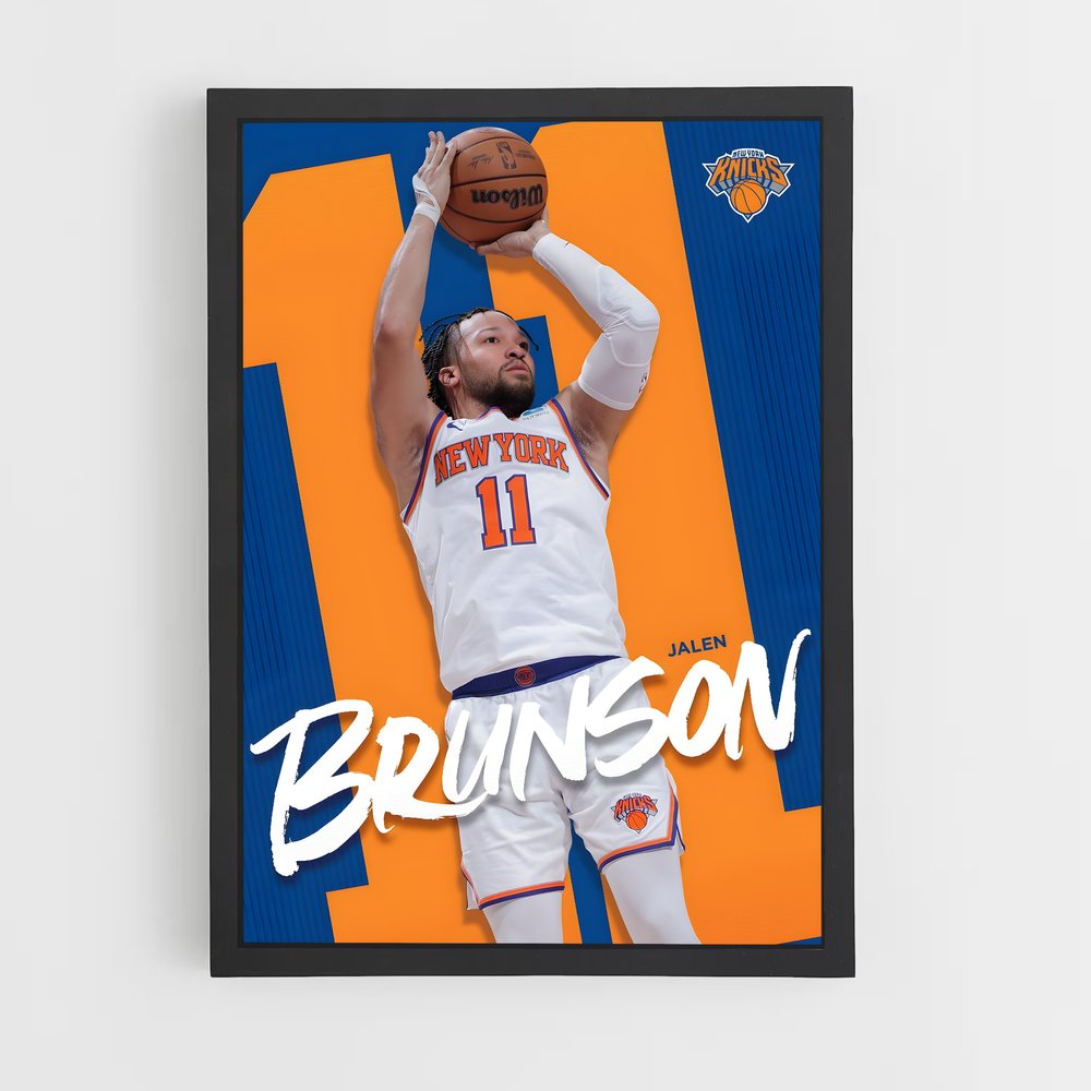 new-york-knicks-16 cadre Noir