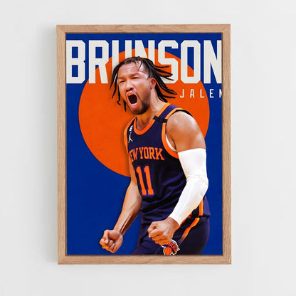 new-york-knicks-22 cadre Bois clair