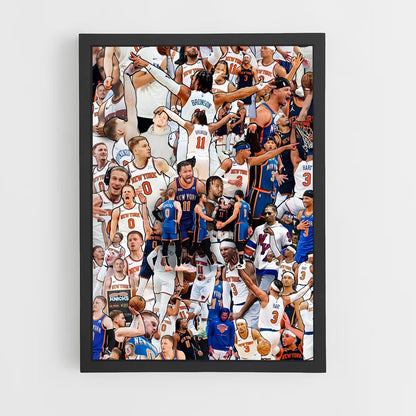 new-york-knicks-4 cadre Noir