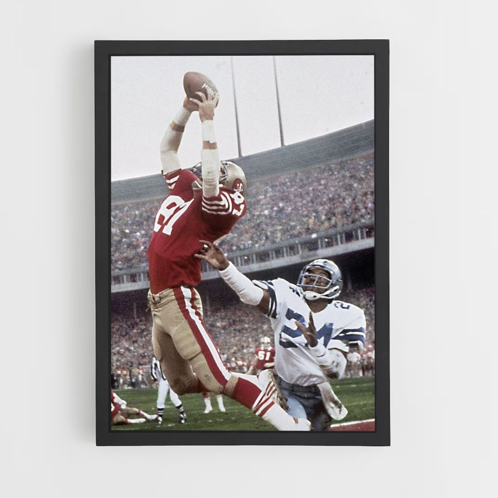 Póster Vintage de la NFL