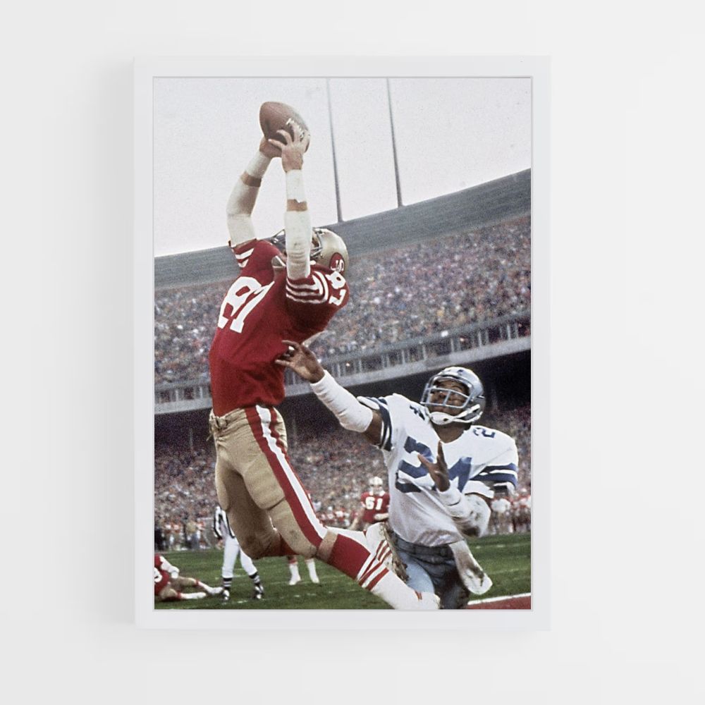 Póster Vintage de la NFL