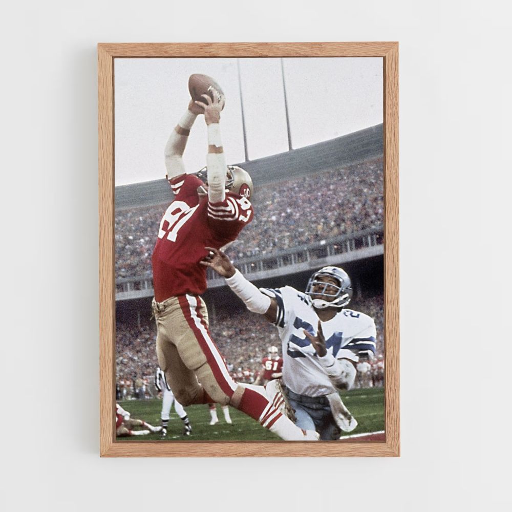 Póster Vintage de la NFL