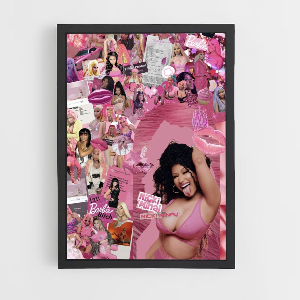 Póster Nicky Minaj Rosa