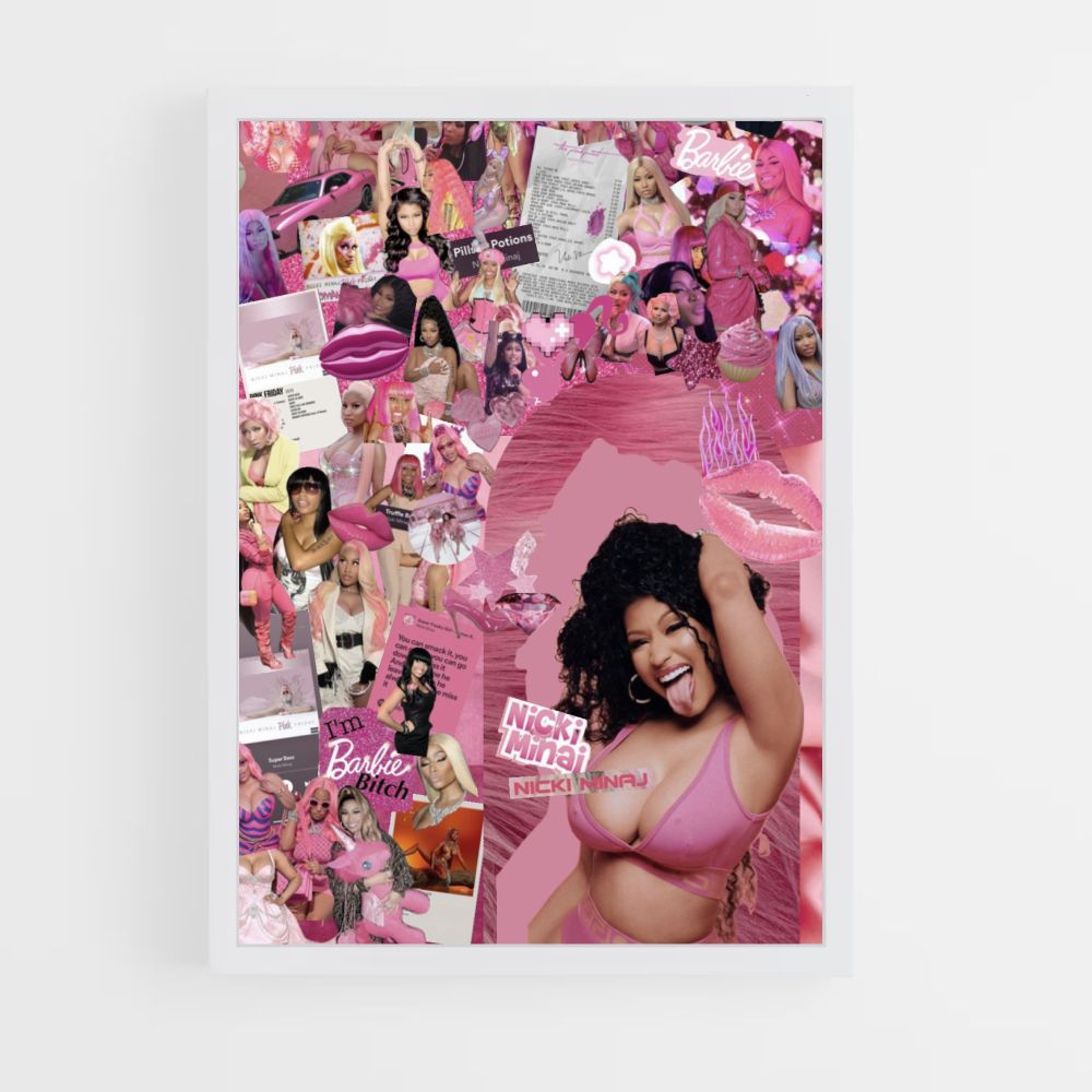 Póster Nicky Minaj Rosa