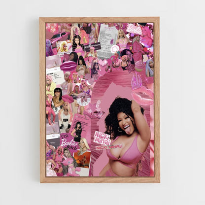 Póster Nicky Minaj Rosa