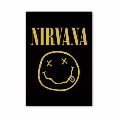 Póster Logotipo De Nirvana