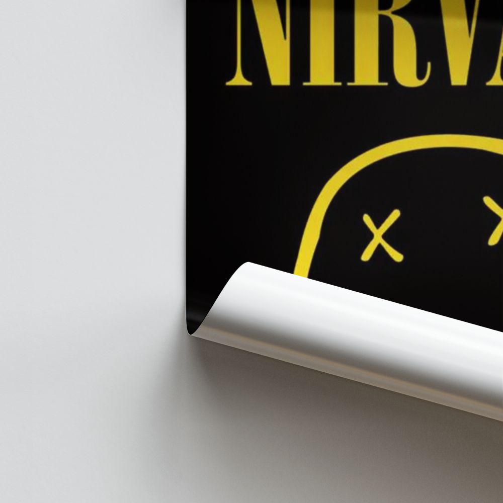 Póster Logotipo De Nirvana